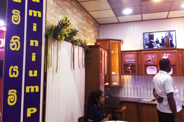 Aluminium Pantry Cupboard in Sri Lanka