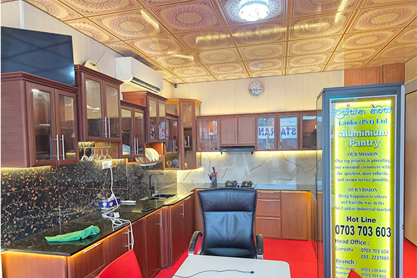 Aluminium Pantry Cupboard in Sri Lanka